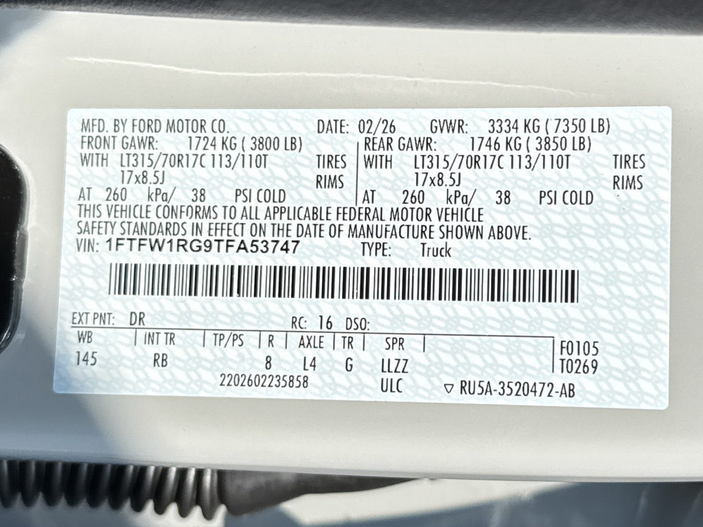 New 2026 Avalanche Ford Raptor image 33