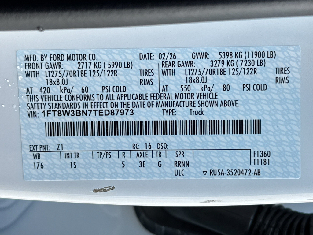 New 2026 Oxford White Ford  image 28