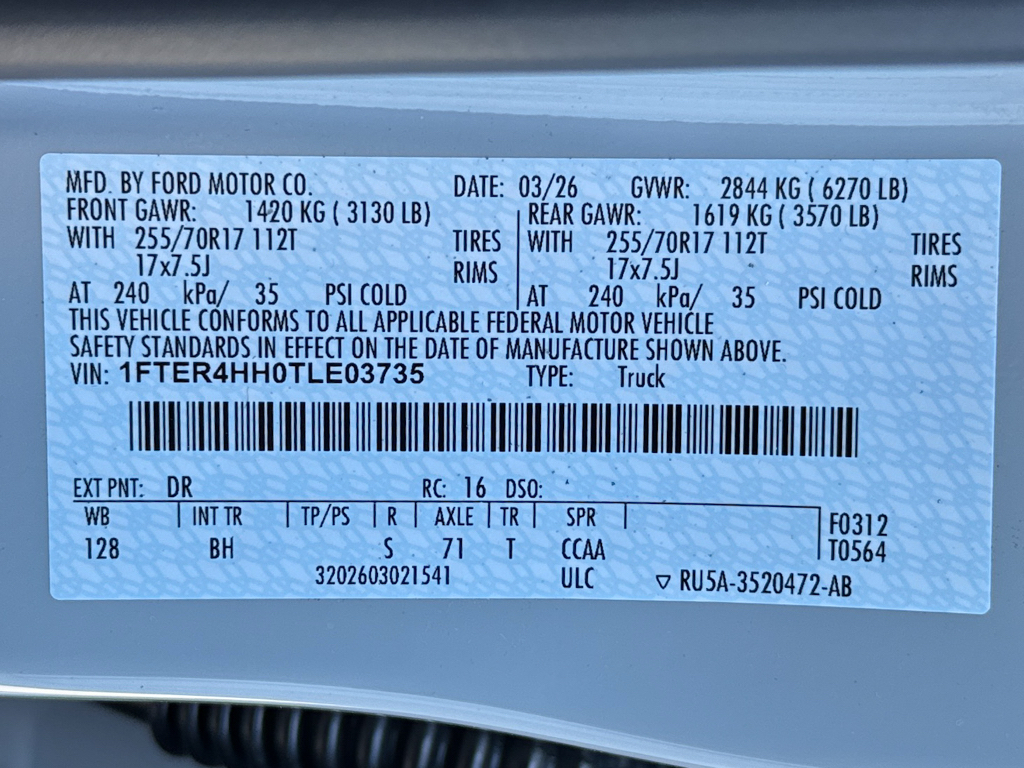 New 2026 Avalanche Ford XLT image 26