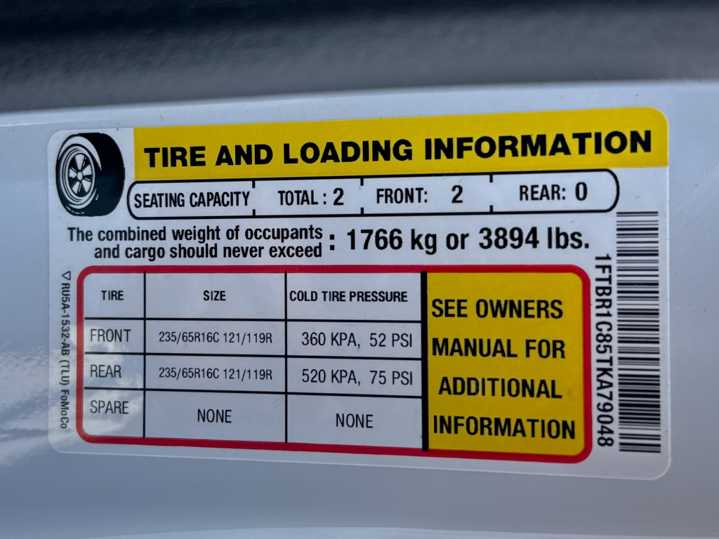 New 2026 Oxford White Ford Base image 27