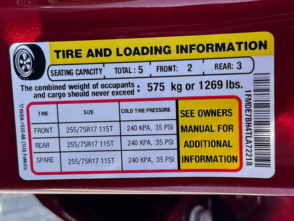 New 2026 Ruby Red Metallic Tinted Clearcoat Ford Big Bend Sinister Bronze image 31