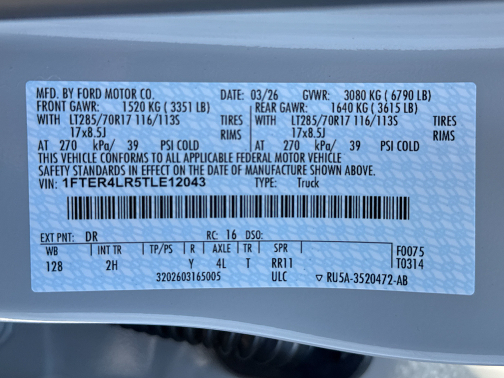 New 2026 Avalanche Ford Raptor image 30