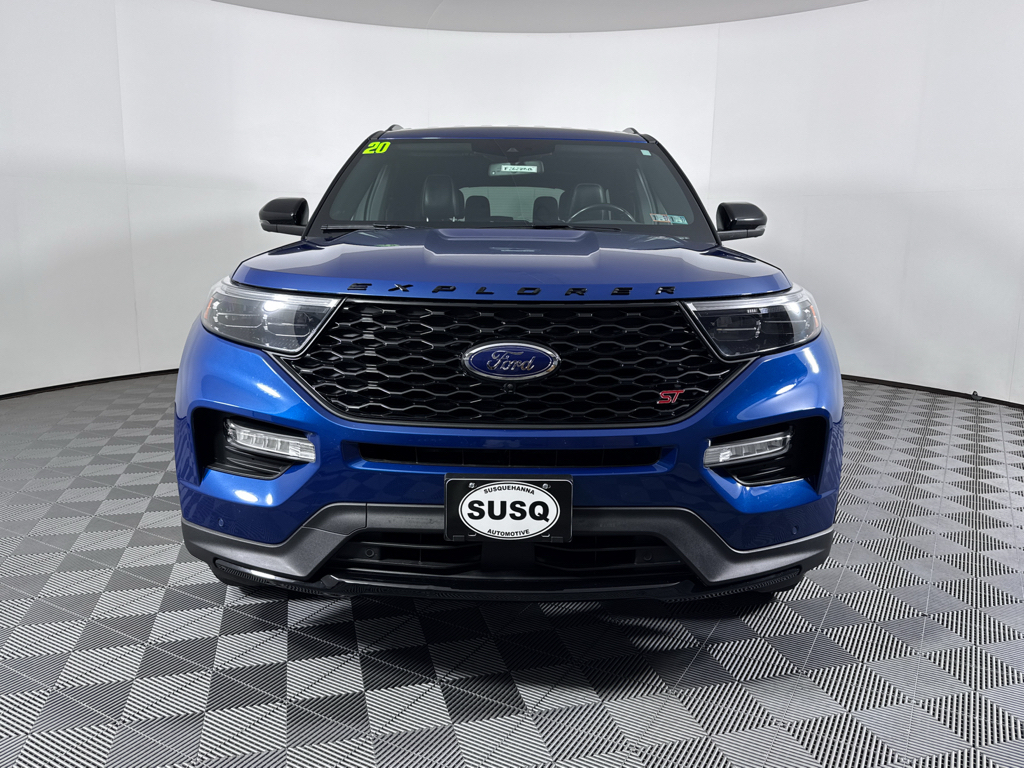 Used 2020 Atlas Blue Metallic Ford ST image 2