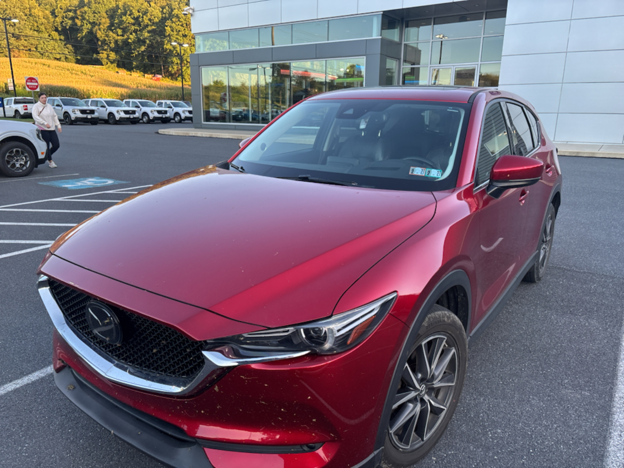 Used 2018 Soul Red Crystal Metallic Mazda Grand Touring image 2