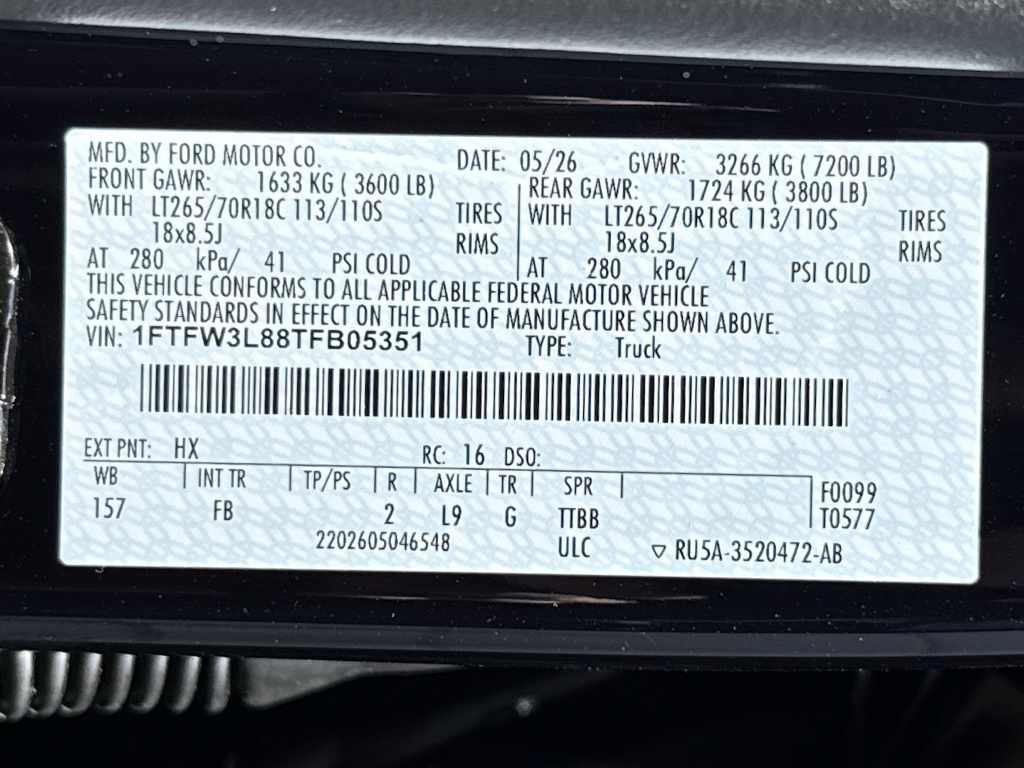 New 2026 Antimatter Blue Metallic Ford XLT image 30