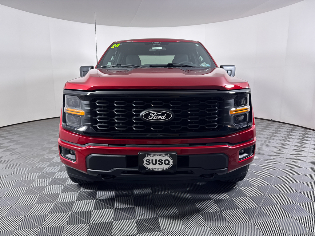 Used 2024 Rapid Red Metallic Tinted Clearcoat Ford STX image 11