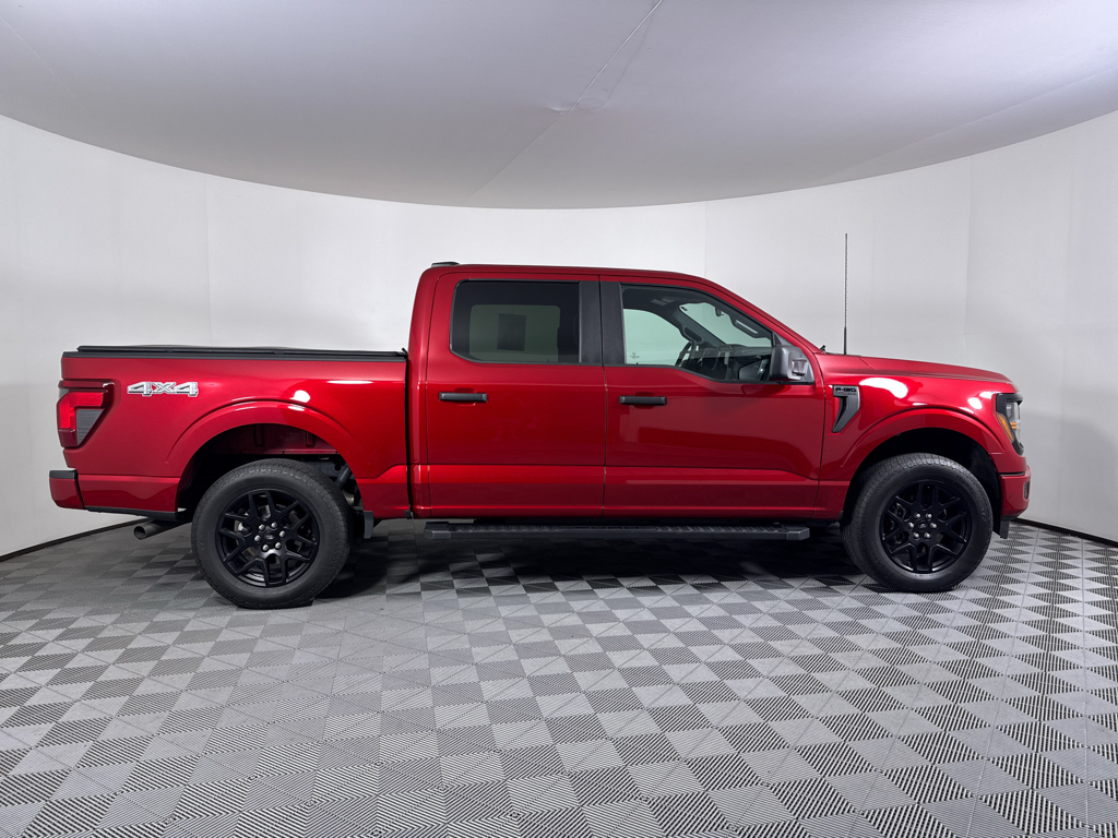 Used 2024 Rapid Red Metallic Tinted Clearcoat Ford STX image 2