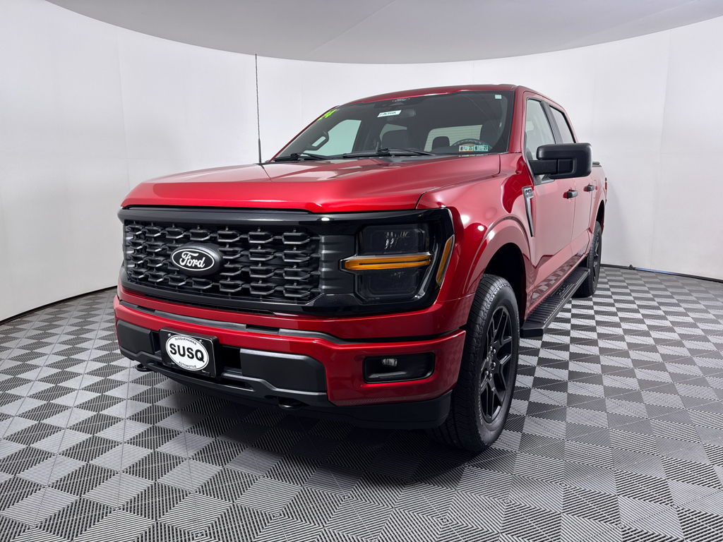 Used 2024 Rapid Red Metallic Tinted Clearcoat Ford STX image 16