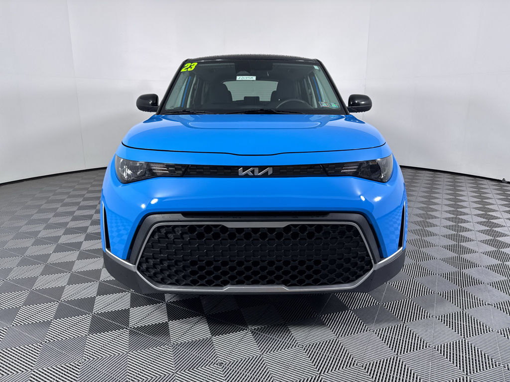 Used 2023 Surf Blue w/Black Roof Kia S image 2