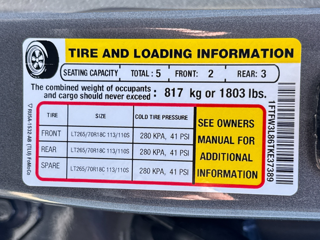 New 2026 Carbonized Gray Metallic Ford XLT image 29
