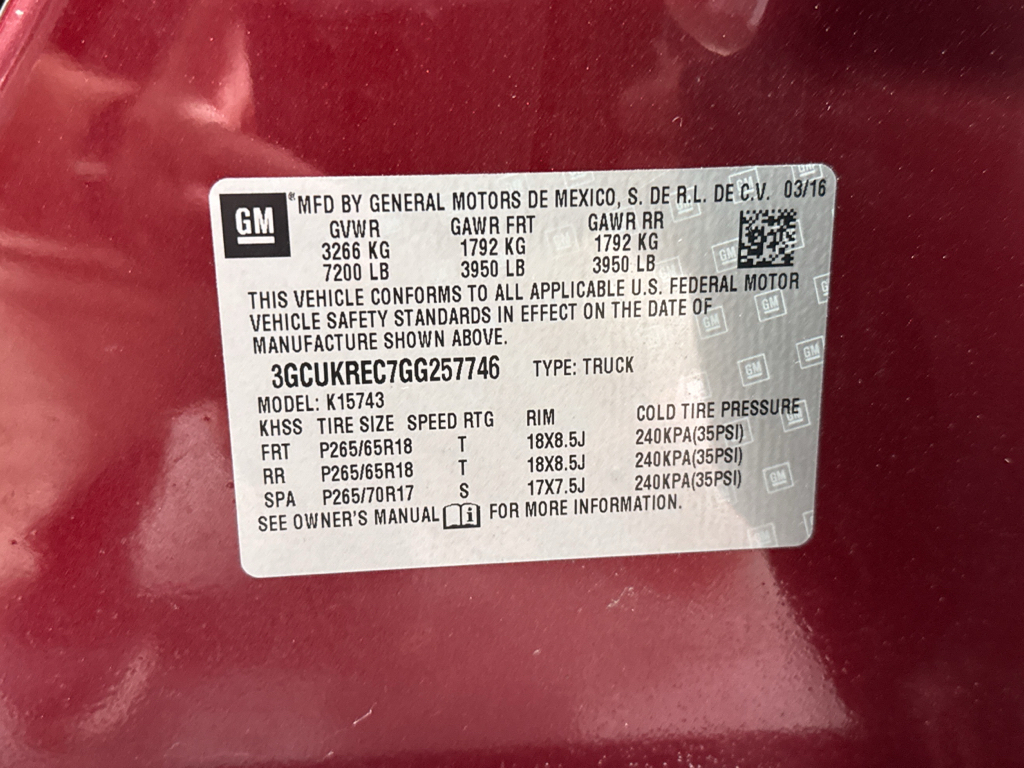 Used 2016 Siren Red Tintcoat Chevrolet LT image 32