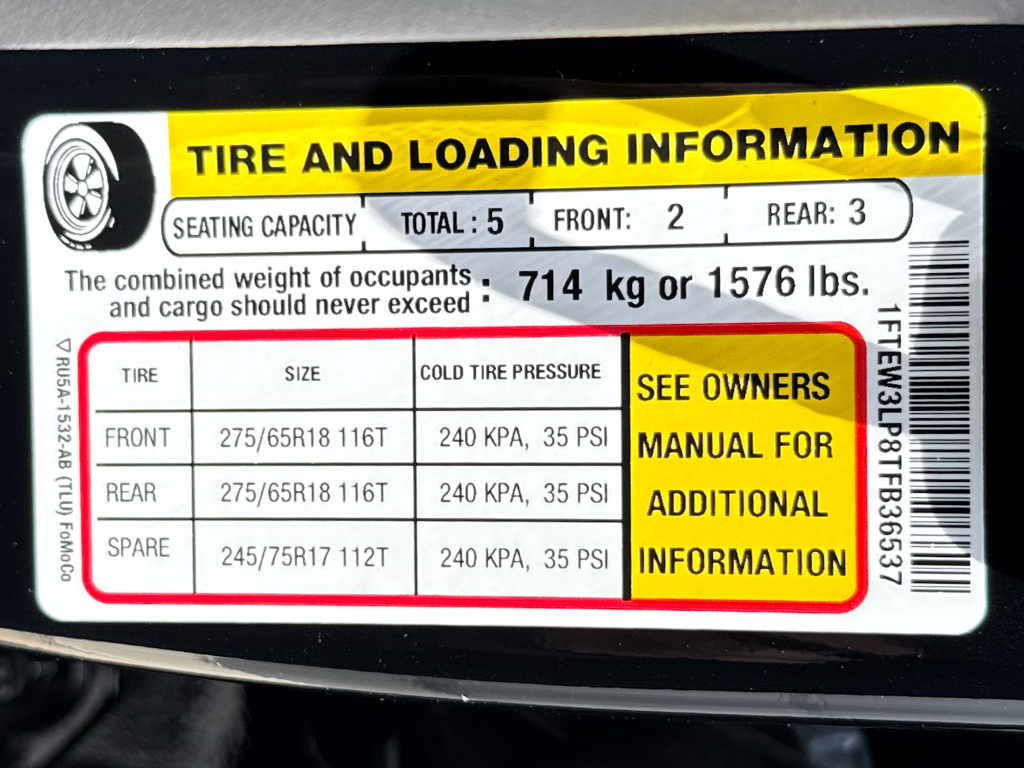 New 2026 Agate Black Metallic Ford XLT image 29