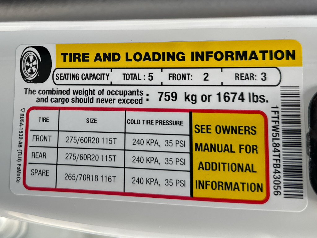 New 2026 Star White Metallic Ford Lariat image 32