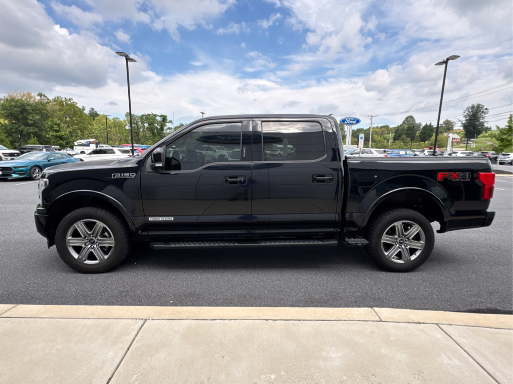 Used 2018 Shadow Black Ford LARIAT image 11