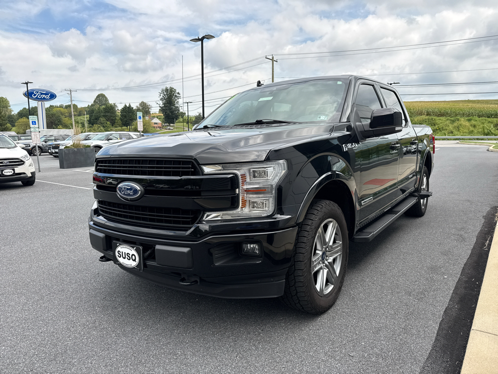 Used 2018 Shadow Black Ford LARIAT image 14