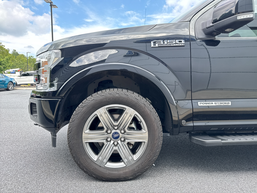 Used 2018 Shadow Black Ford LARIAT image 17