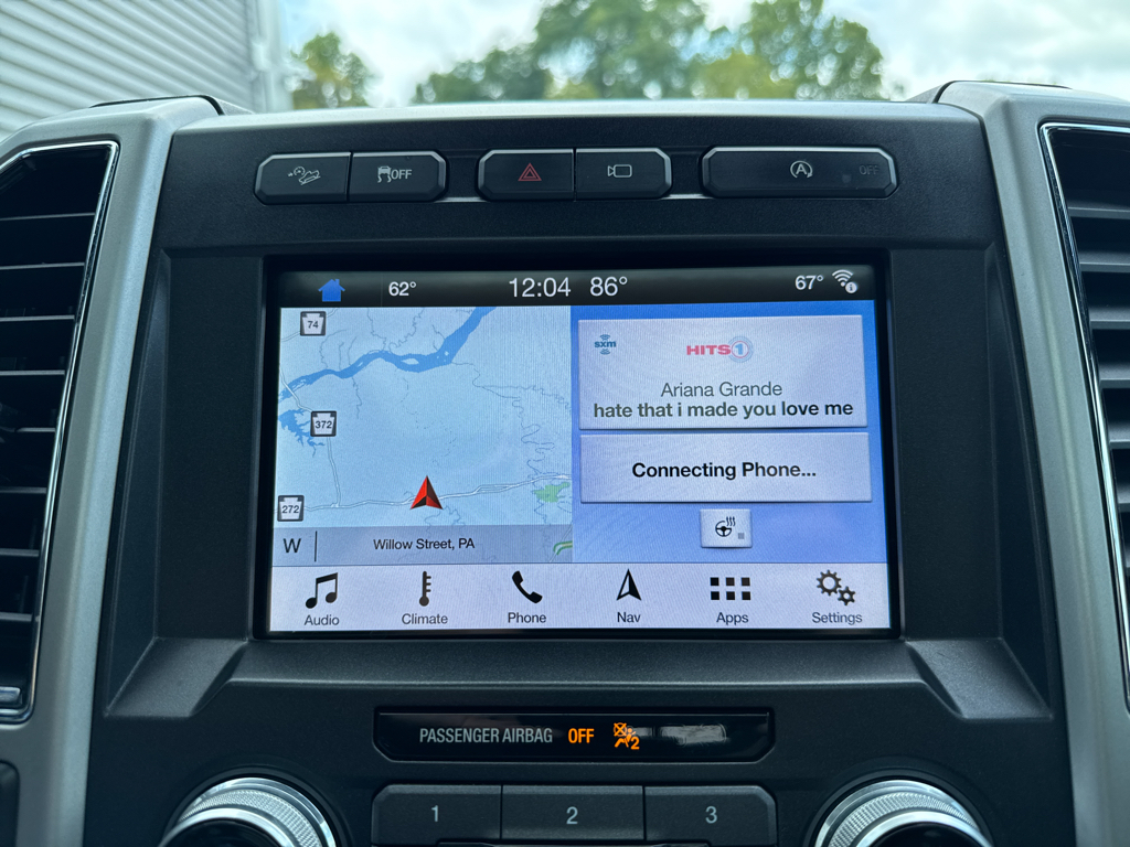Used 2018 Shadow Black Ford LARIAT image 12