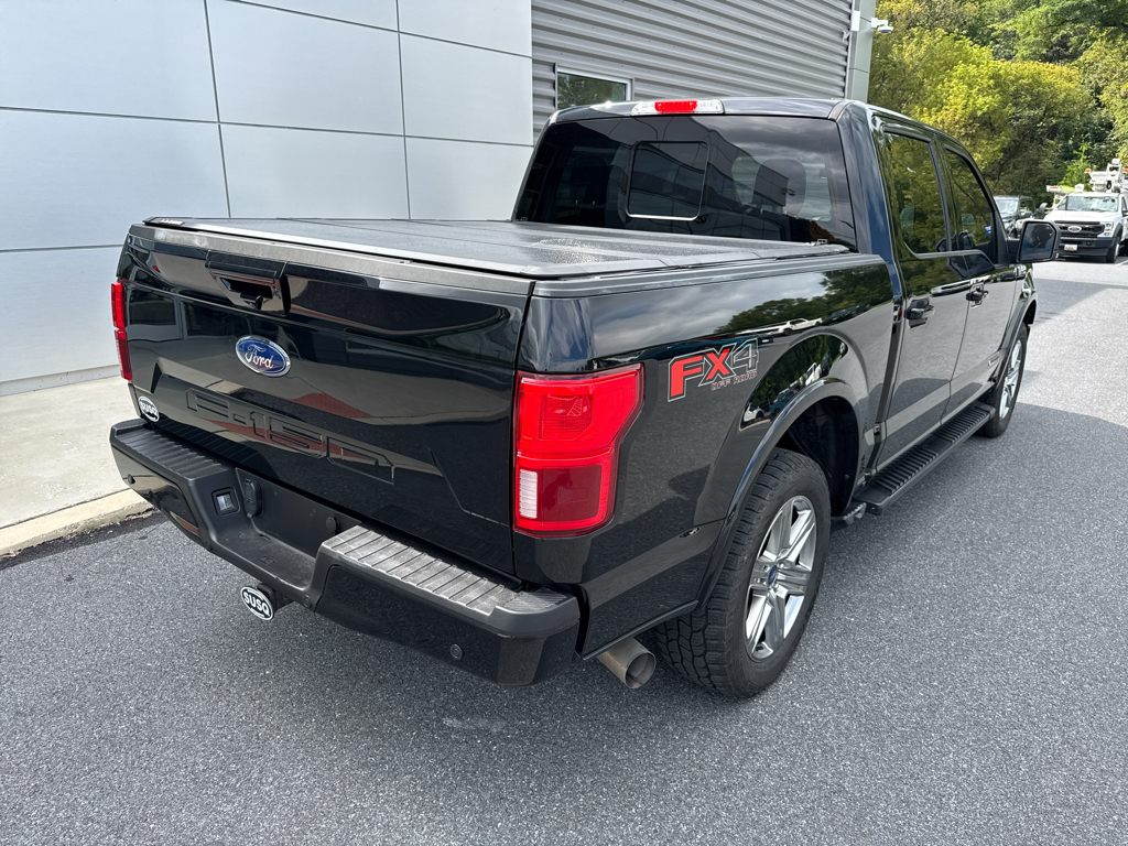Used 2018 Shadow Black Ford LARIAT image 16