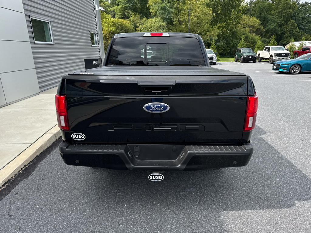 Used 2018 Shadow Black Ford LARIAT image 8