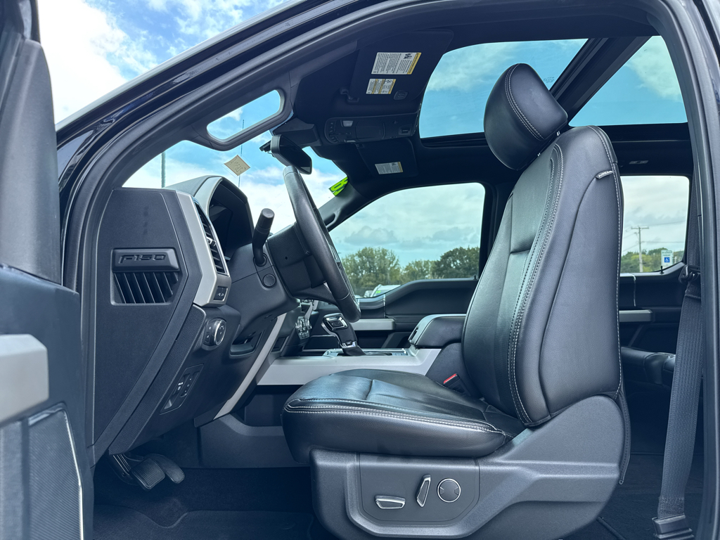 Used 2018 Shadow Black Ford LARIAT image 5