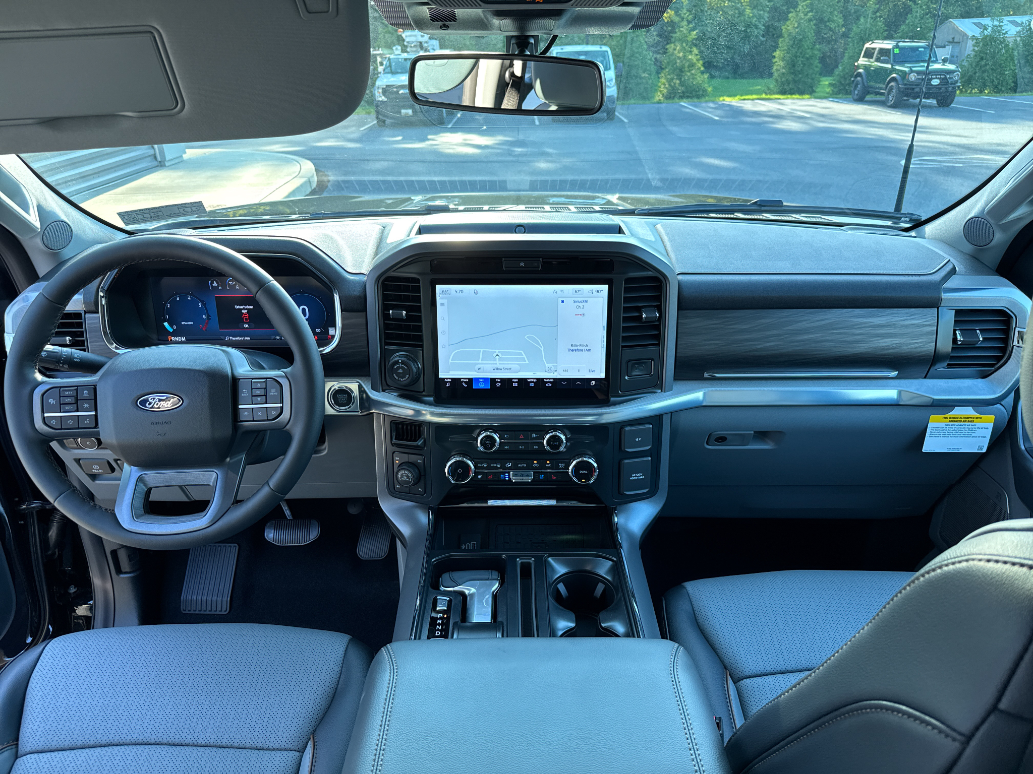 New 2026 Agate Black Metallic Ford Lariat image 3