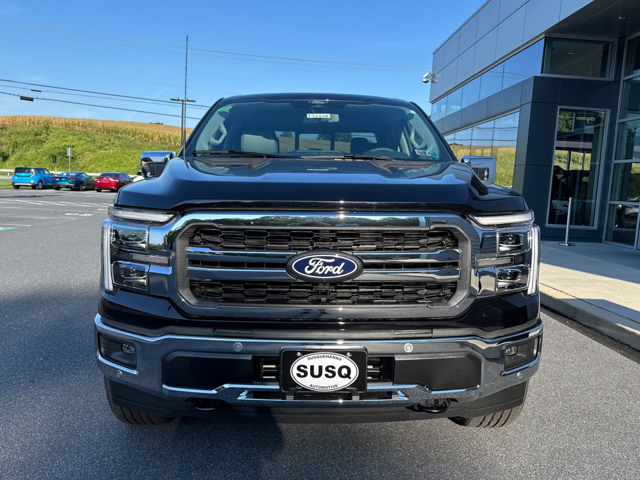 New 2026 Agate Black Metallic Ford Lariat image 11