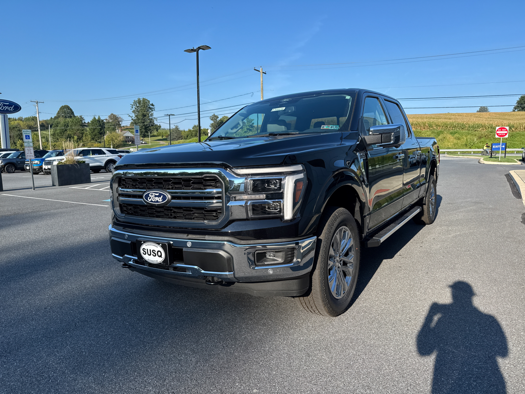 New 2026 Agate Black Metallic Ford Lariat image 16