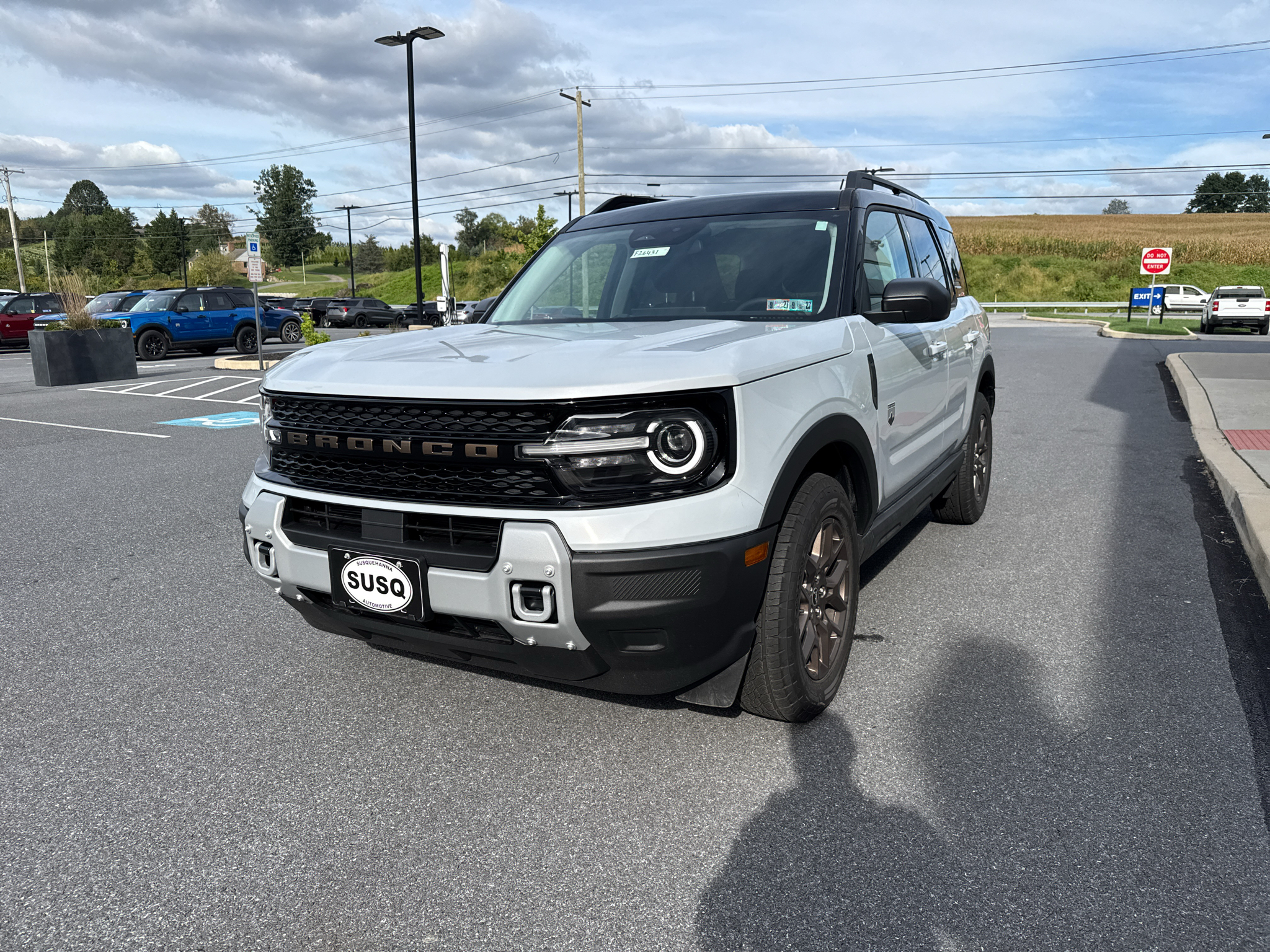 New 2026 Space White Metallic Ford Big Bend image 15