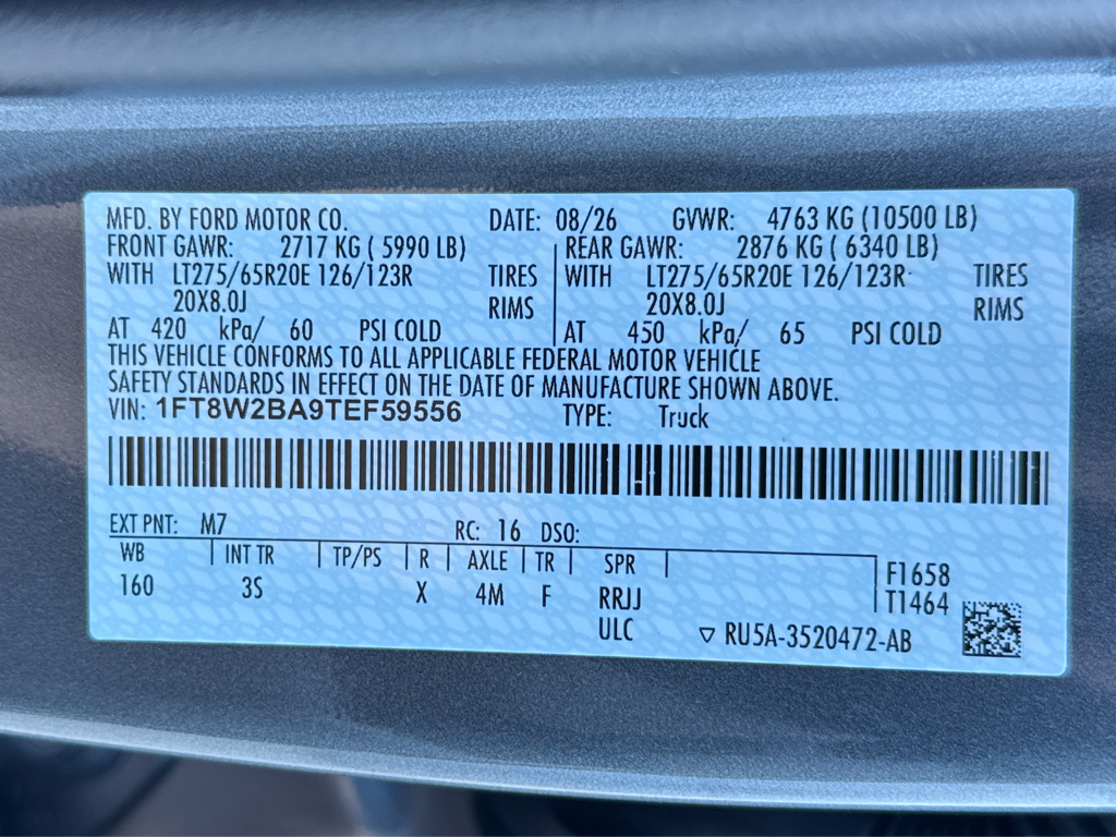 New 2026 Carbonized Gray Metallic Ford XLT image 31
