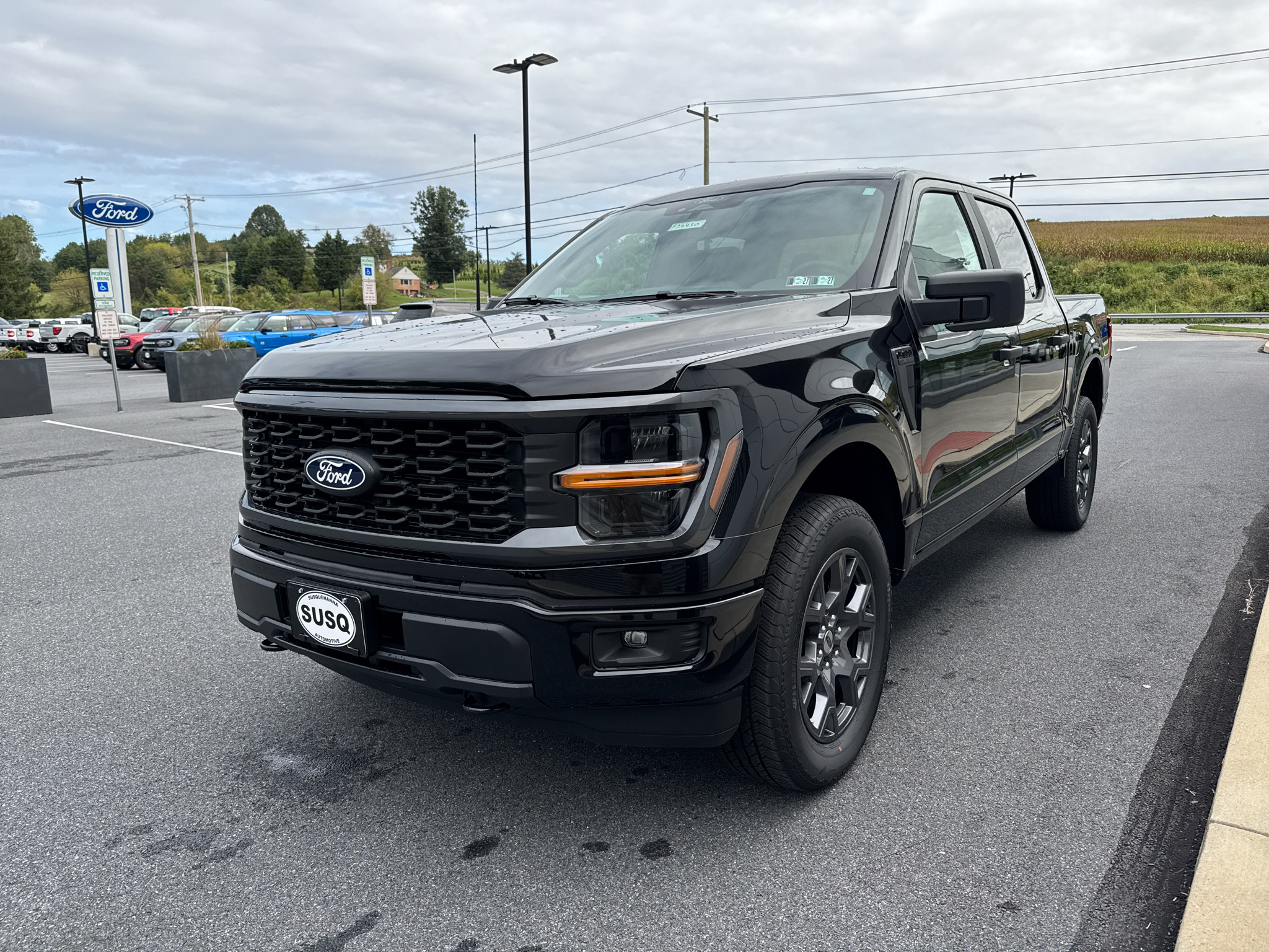 New 2026 Agate Black Metallic Ford STX image 15