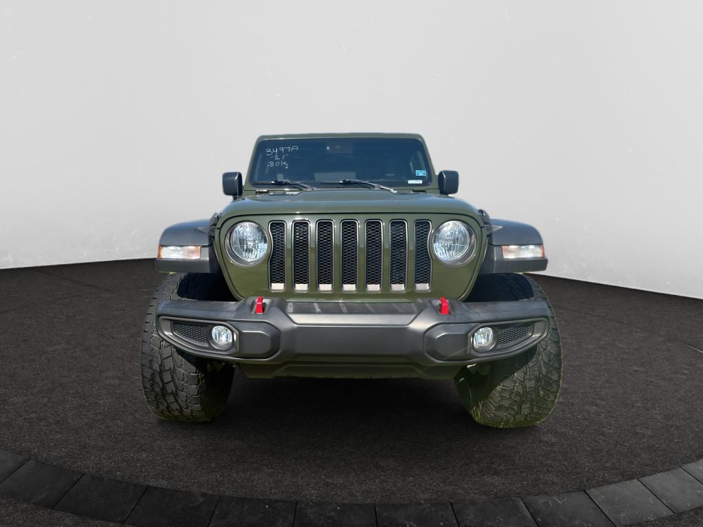 Used 2021 Sarge Green Clearcoat Jeep Unlimited Rubicon image 2