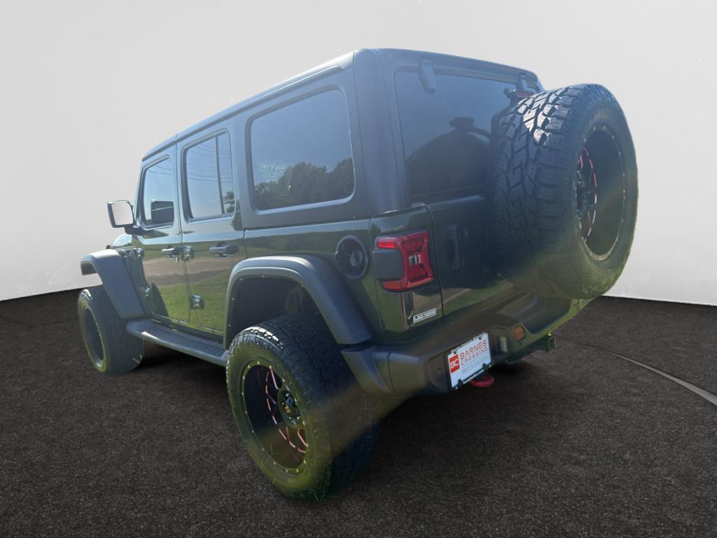 Used 2021 Sarge Green Clearcoat Jeep Unlimited Rubicon image 6