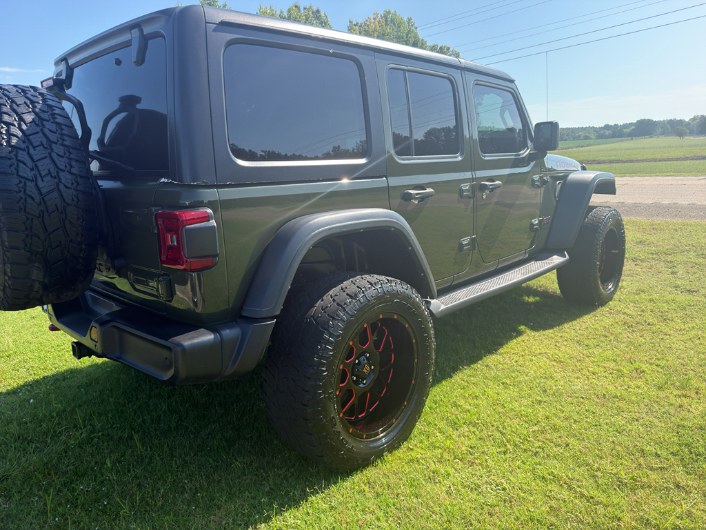 Used 2021 Sarge Green Clearcoat Jeep Unlimited Rubicon image 4