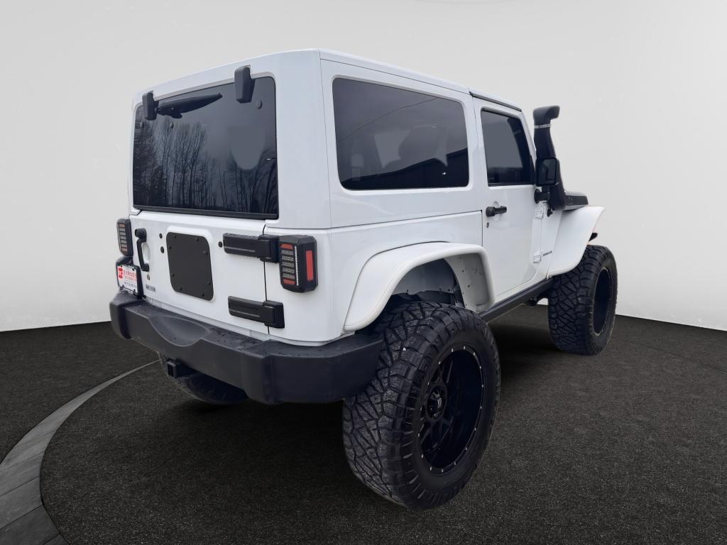 Used 2016 Bright White Clearcoat Jeep Rubicon image 4