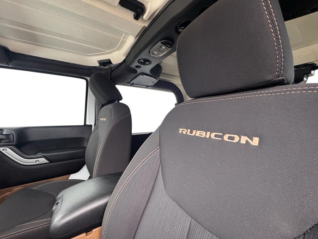 Used 2016 Bright White Clearcoat Jeep Rubicon image 7