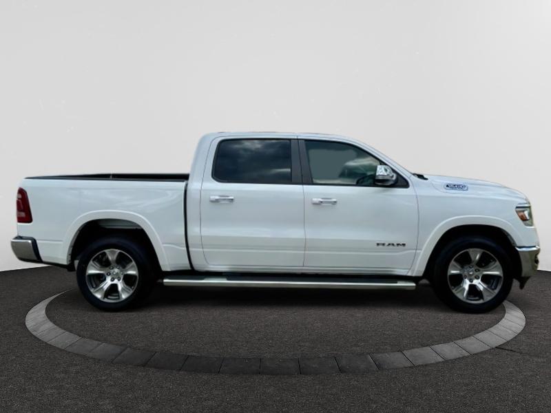 Used 2019 Ivory White Tri-Coat Pearlcoat Ram Laramie image 4