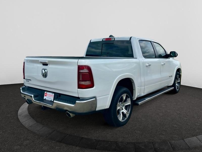 Used 2019 Ivory White Tri-Coat Pearlcoat Ram Laramie image 5