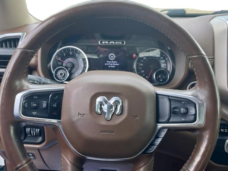 Used 2019 Ivory White Tri-Coat Pearlcoat Ram Laramie image 7