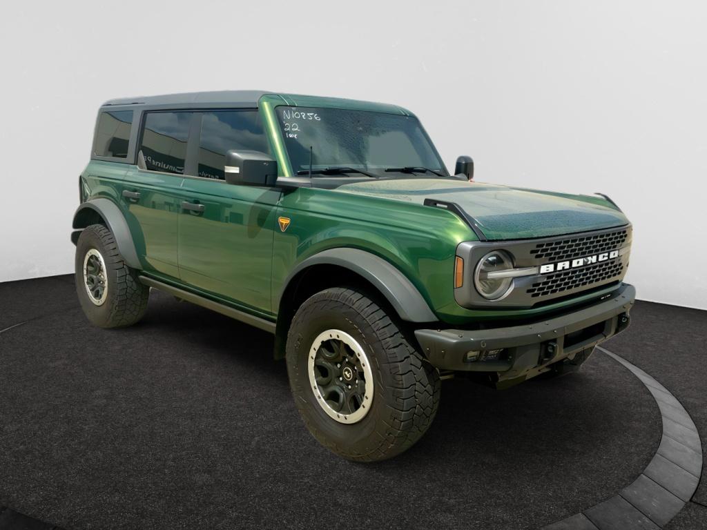 Used 2022 Eruption Green Metallic Ford Badlands image 3