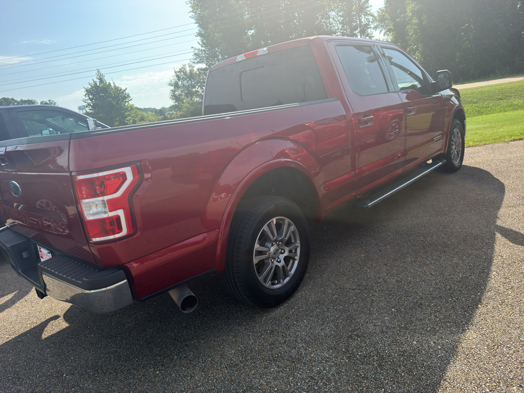 Used 2019 Ruby Red Metallic Tinted Clearcoat Ford LARIAT image 4