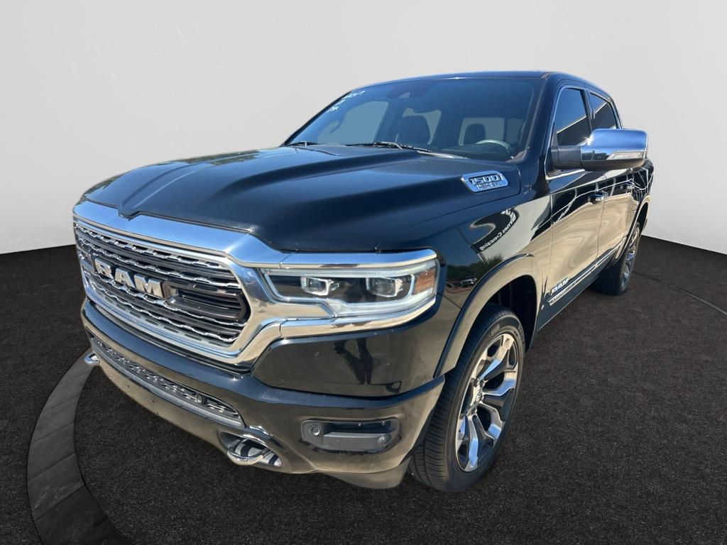 Used 2019 Diamond Black Crystal Pearlcoat Ram Limited image 4