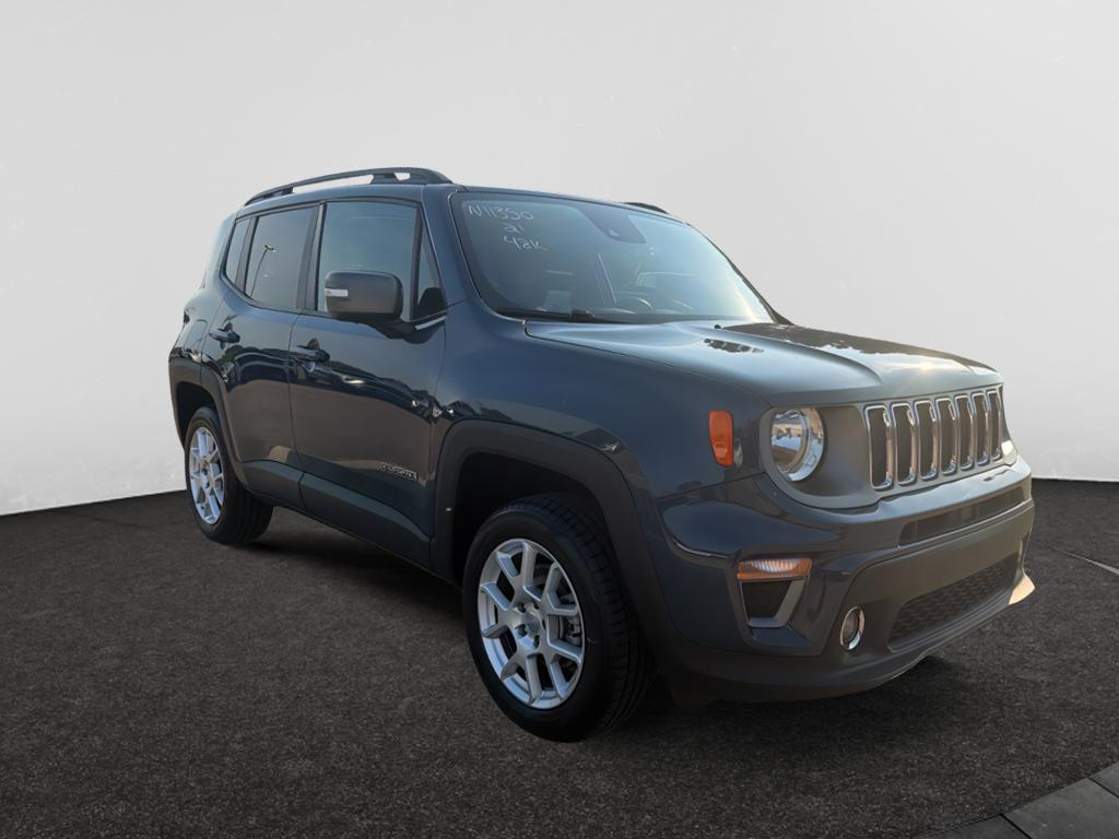 Used 2021 Slate Blue Pearlcoat Jeep Limited image 3