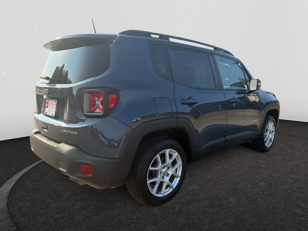 Used 2021 Slate Blue Pearlcoat Jeep Limited image 4