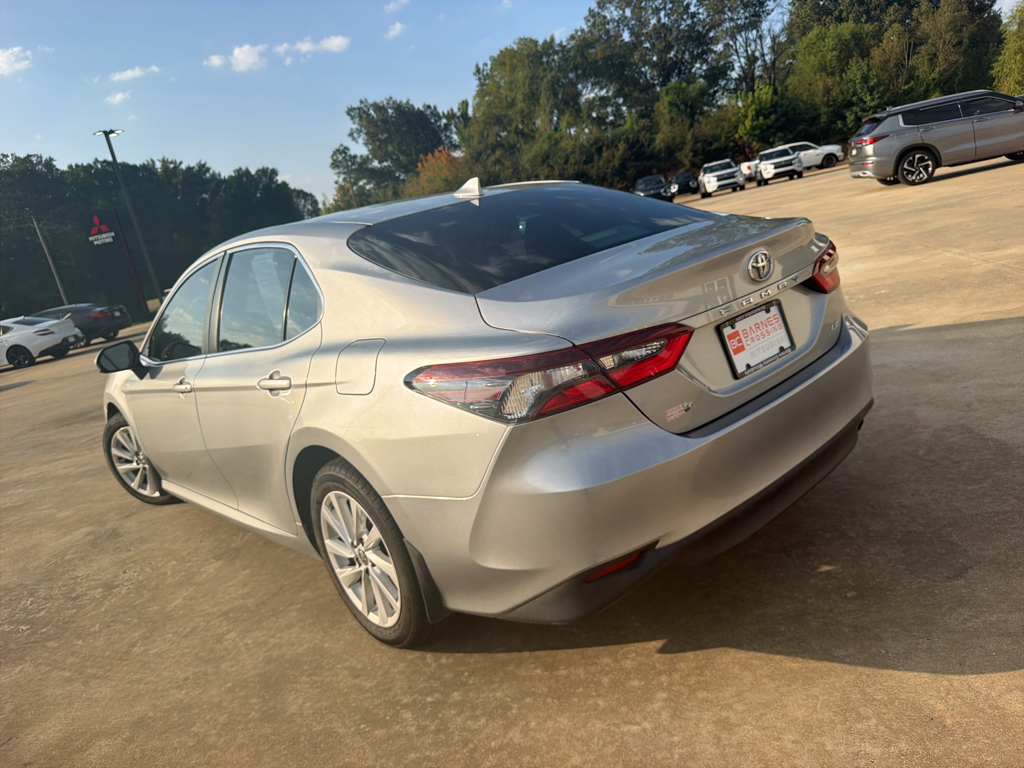 Used 2021 Celestial Silver Metallic Toyota LE image 6