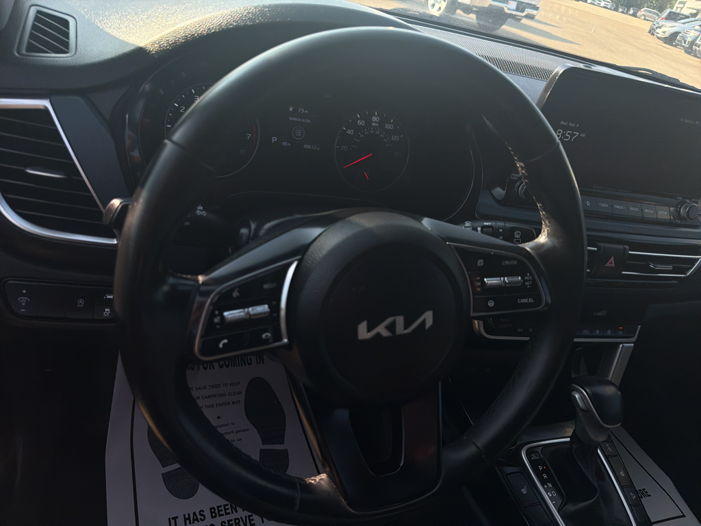 Used 2023 Dark Ocean Blue/White Roof Kia S image 10