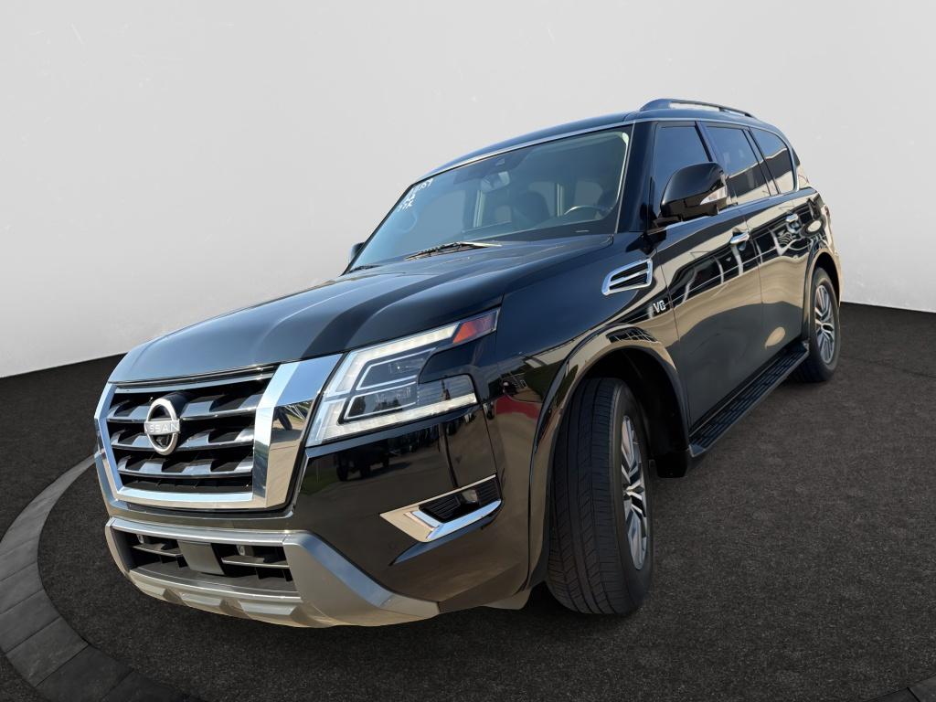 Used 2022 Super Black Nissan SL image 3