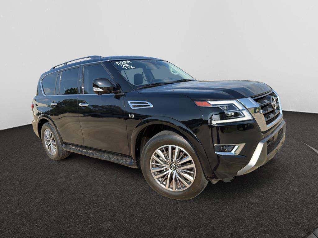 Used 2022 Super Black Nissan SL image 2