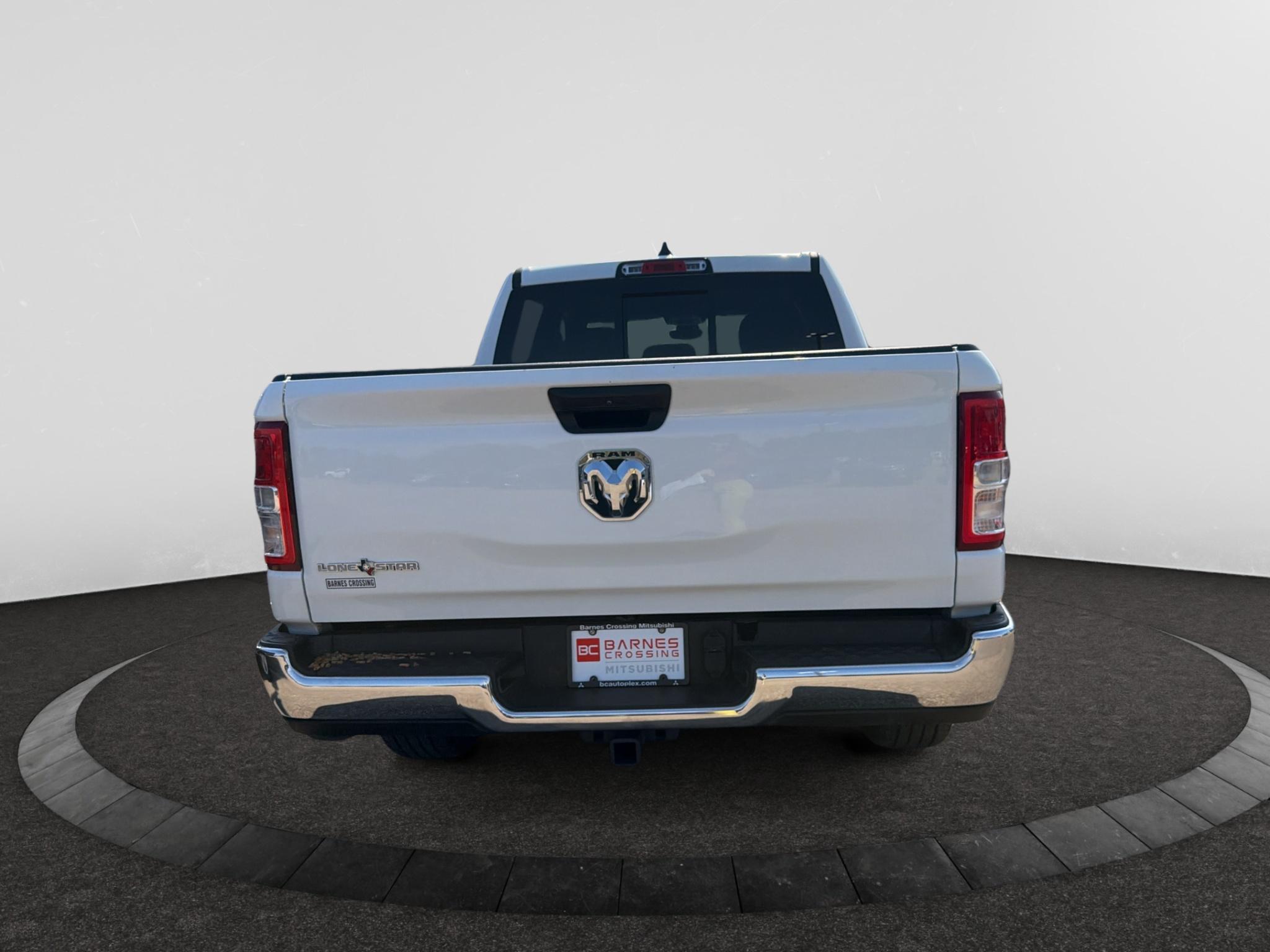 Used 2024 Bright White Clearcoat Ram Lone Star image 5