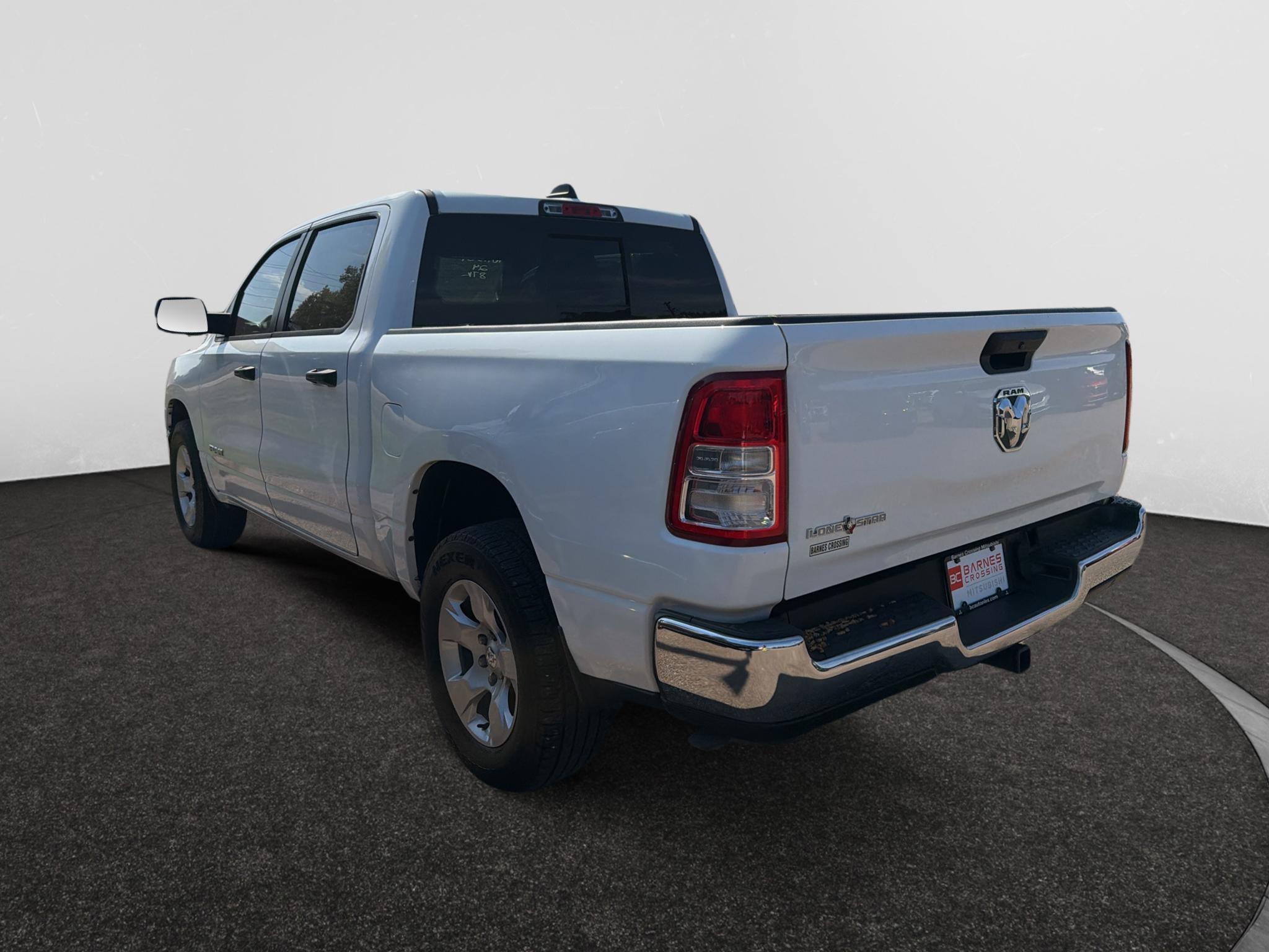 Used 2024 Bright White Clearcoat Ram Lone Star image 6