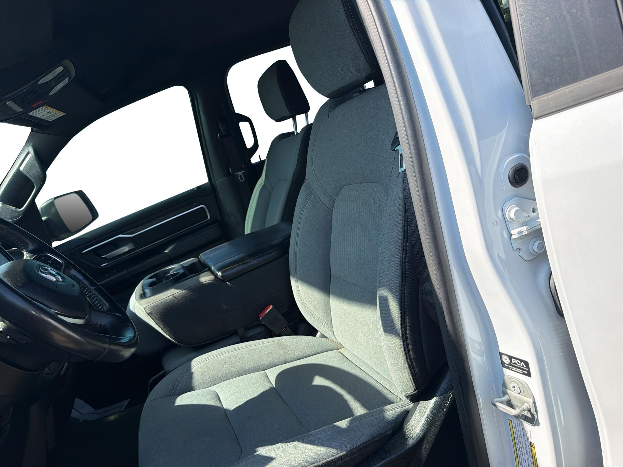 Used 2024 Bright White Clearcoat Ram Lone Star image 8